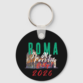 Roma ist meine Lieblingsstadt Schlüsselanhänger