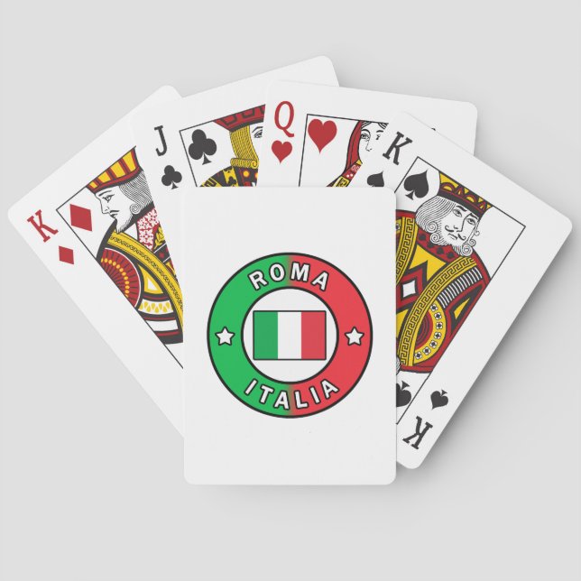 Roma Italia Spielkarten (Rückseite)