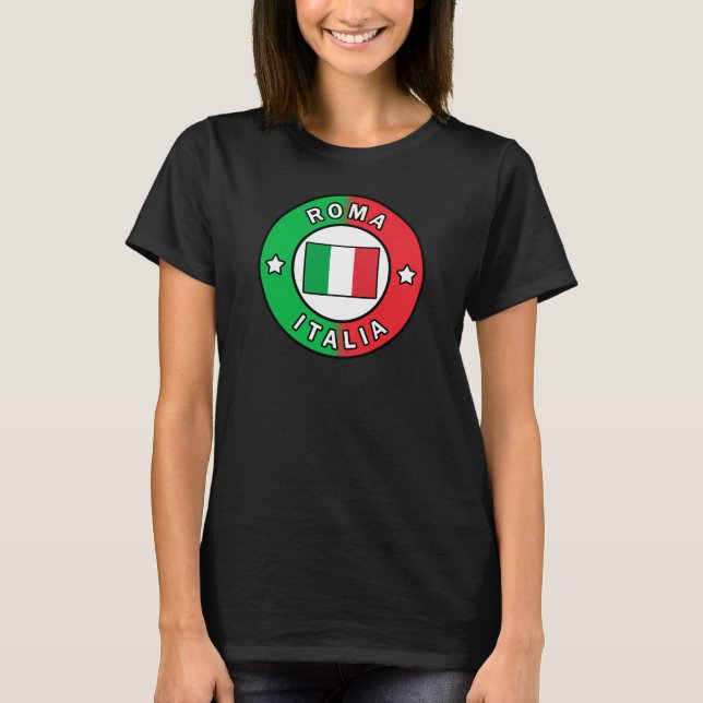 Roma Italia T-Shirt (Vorderseite)