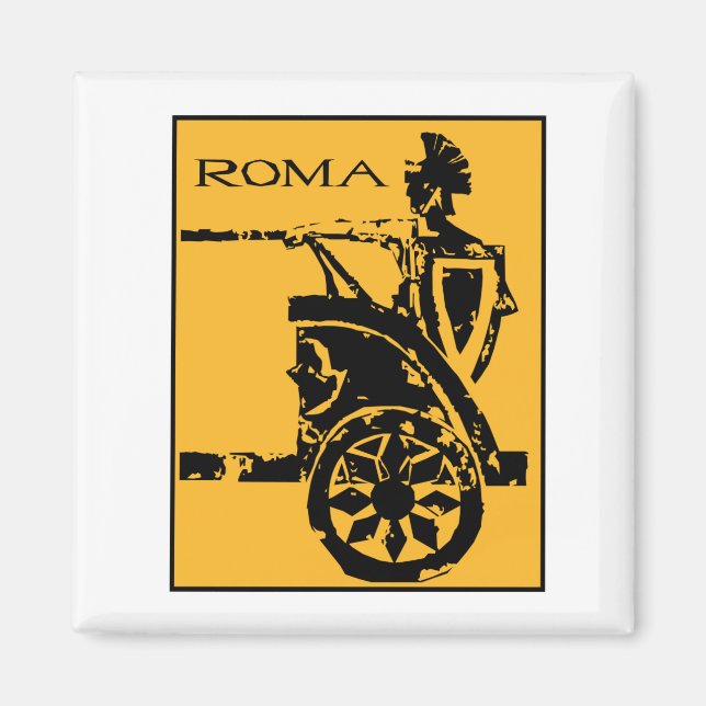 Roma Poster Magnet (Vorne)