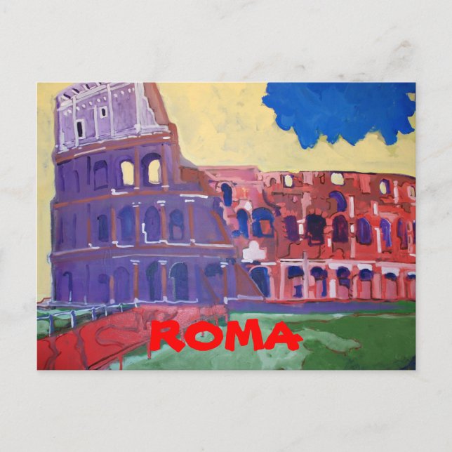 ROMA Postkarte (Vorderseite)