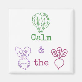 Romaine Calm & Turnip Magnet