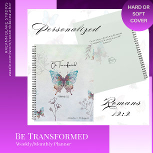 Romains 12:2 Planning Hebdomadaire/Mensuel de Tran