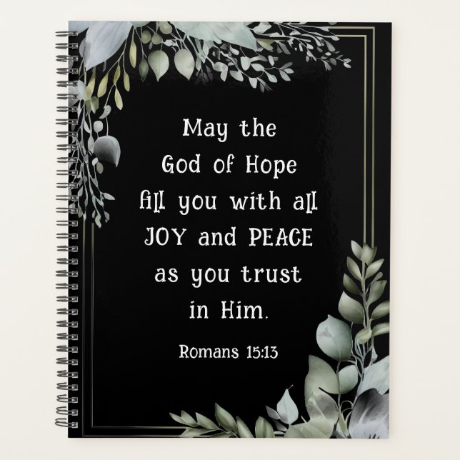 Romains 15:13 Dieu de l'Espoir vous remplit de Joy (Devant)