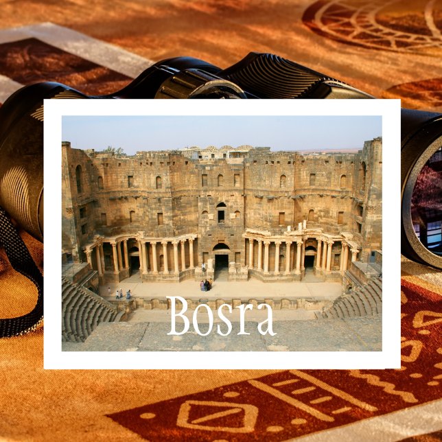 Roman Amphitheater, Bosra, Syrien Postkarte (Von Creator hochgeladen)