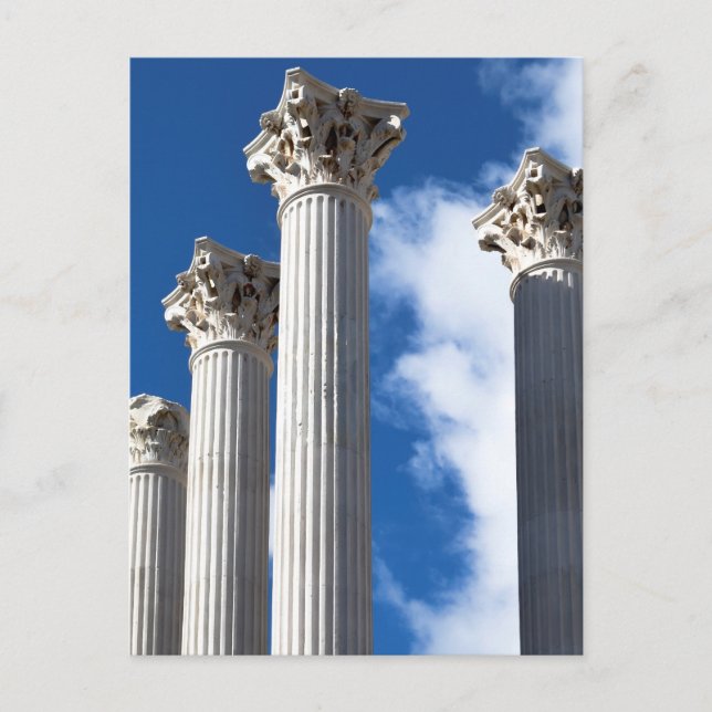 Roman Columns Postkarte (Vorderseite)
