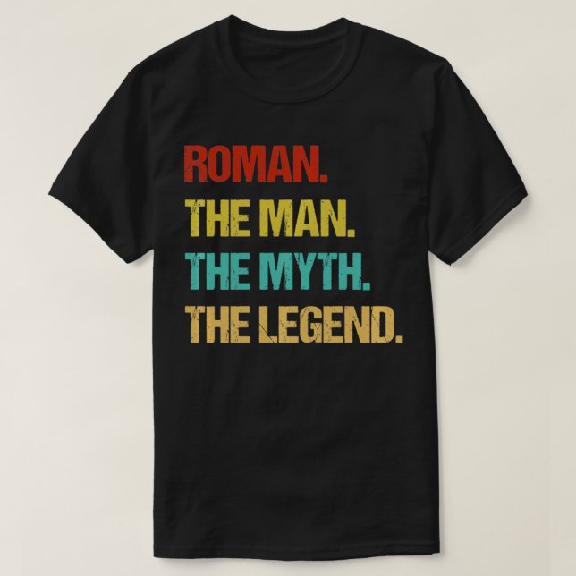 Roman Der Mann der Mythos Der legendäre Pullover (Design vorne)