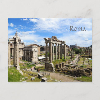 Roman Forum Postcard Postkarte