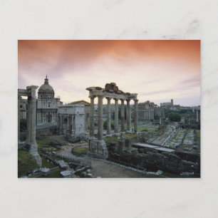 Roman Forum Postkarte