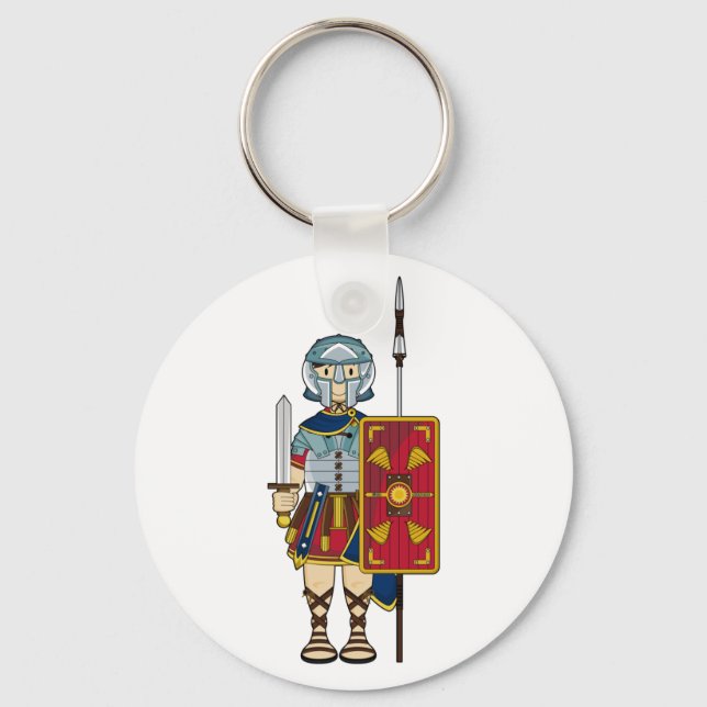 Roman Gladiator mit Schlüsselanhänger (Vorderseite)