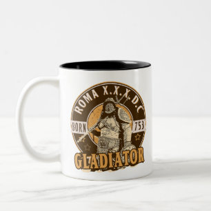 Roman Gladiator Zweifarbige Tasse