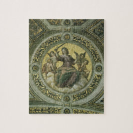 Roman Goddess Justice mit Engeln von Raphael