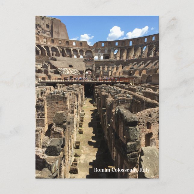 Roman Kolosseum, Italien Fotografie Postkarte (Vorderseite)