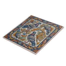 Roman Mosaik Style Tauben Keramik Tile Fliese