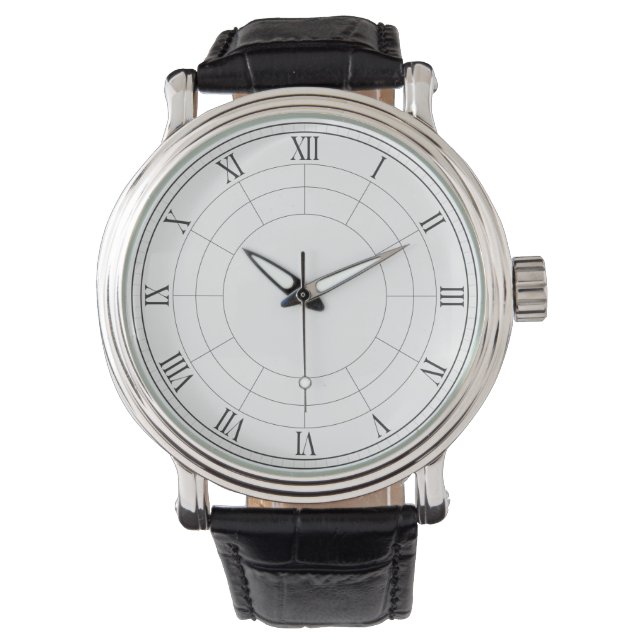 Roman Numeral Armbanduhr (Vorderseite)