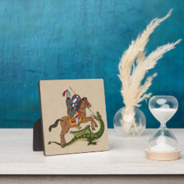 Roman Saint George Fotoplatte