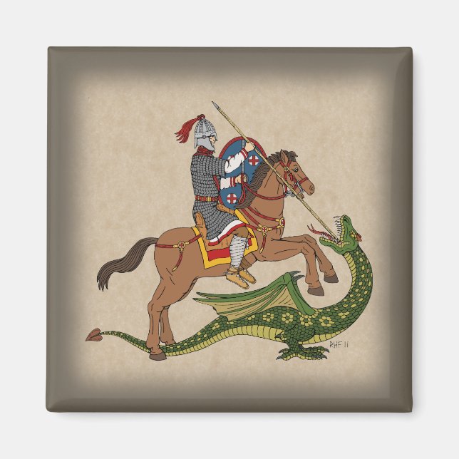 Roman Saint George und der Drache Magnet (Vorne)