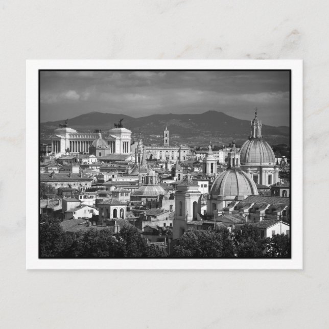 Roman Skyline Postcard Postkarte (Vorderseite)