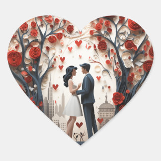 Romance Arbre : Love Embrace Sticker