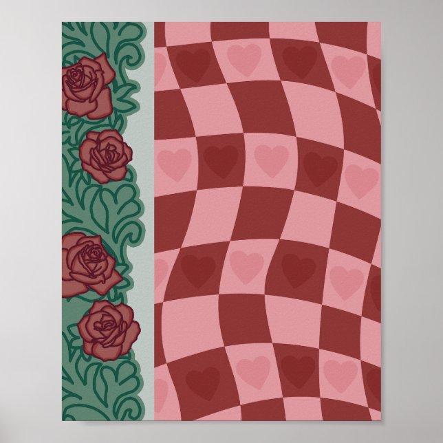 Romance Book Lover Poster (Vorne)