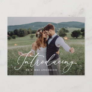 Romance Einführung Elopement Postkarte