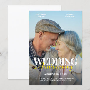 Romance Foto Hochzeitstag Einladung