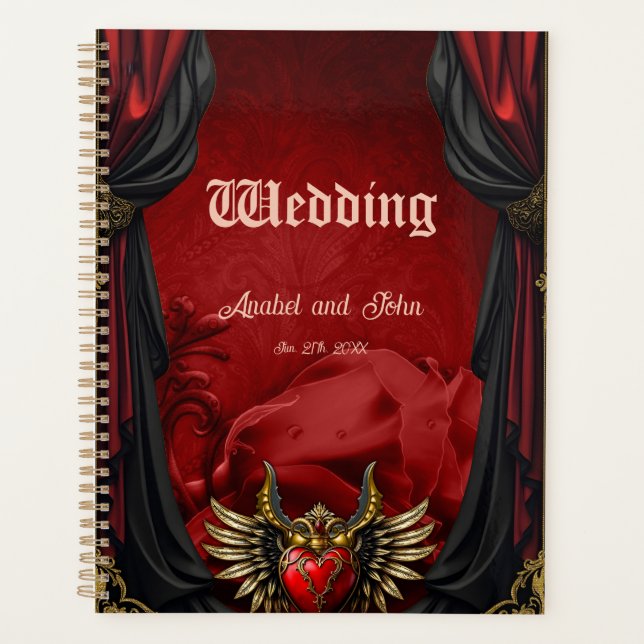 Romance gothique, coeur de la passion. (Devant)