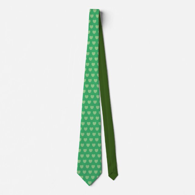 Romance Green Krawatte (Vorderseite)