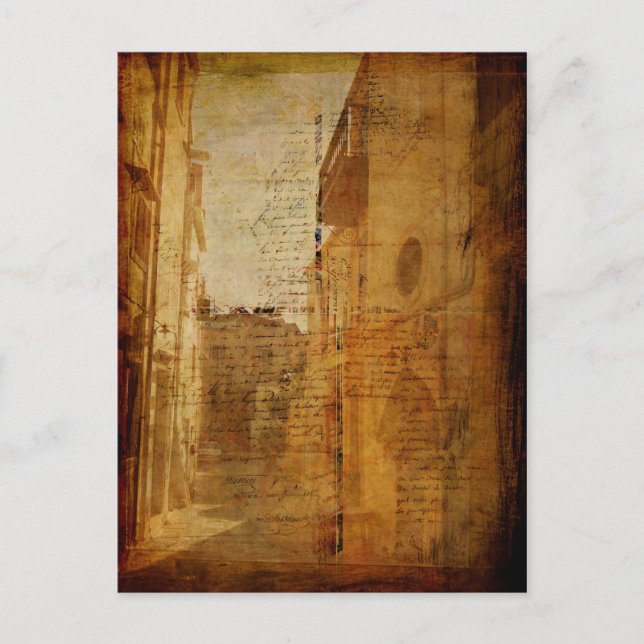 Romance in Stone Postkarte (Vorderseite)