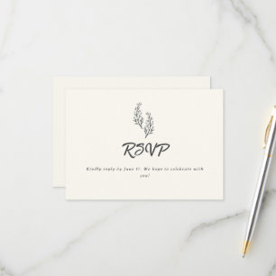 Romance Moderne du Désert Bohème   Carton RSVP