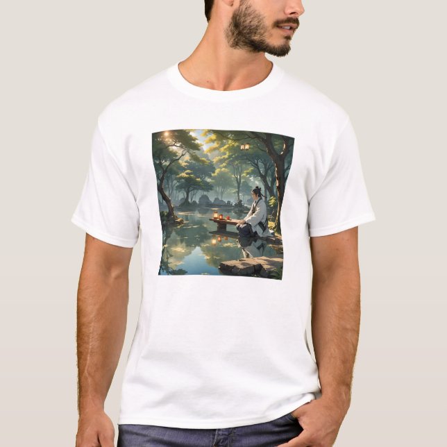 Romance of the Three Kingdoms Zitat - T-Shirt (Vorderseite)