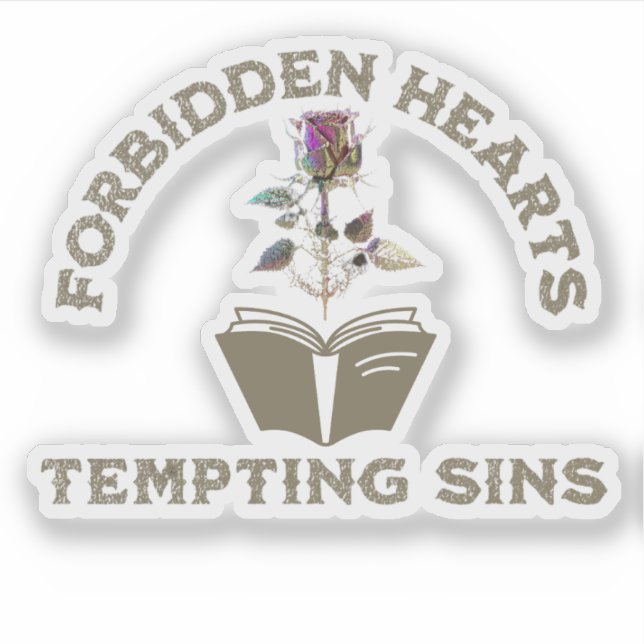 Romance Reader Booksticker Aufkleber (Vorderseite)