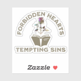 Romance Reader Booksticker Aufkleber