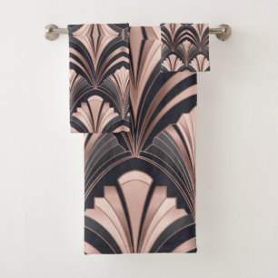 Romance Rose Gold Néo Art Déco Design de ventilate