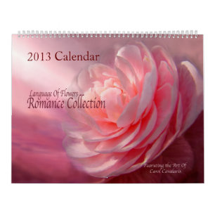Romance Sammlungs-Blumenkunstsammlung 2013 Kalender