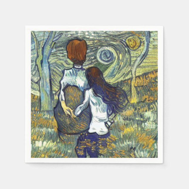 ROMANCE SERVIETTE (Vorderseite)