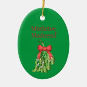Romance Under the Mistletoe! Keramik Ornament