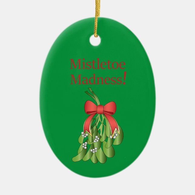 Romance Under the Mistletoe! Keramik Ornament (Vorne)