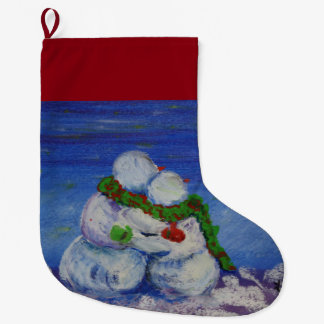 Romancing Snowman-WeihnachtsStrumpf Großer Weihnachtsstrumpf