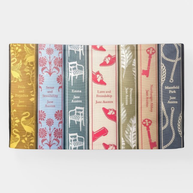Romane von Jane Austen Banner (Horizontal)