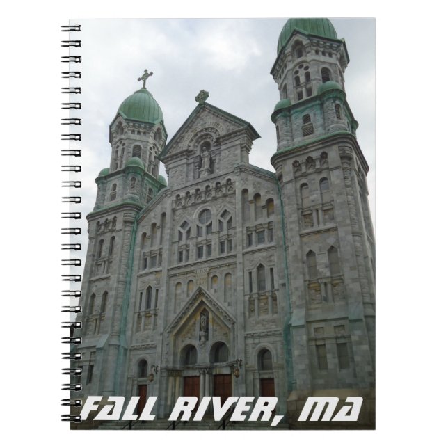 Romanesque Church, Fall River, Massachusetts Notizblock (Vorderseite)