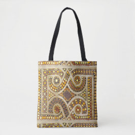Romanesque-Fliesen-Muster Tasche