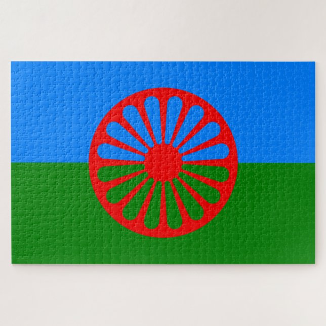 Romani Flag (Horizontal)