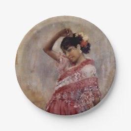 Romani Sinti und Roma Woman Dancing (von Albert Ed Pappteller