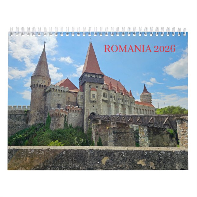 Romania 2026 calendar kalender (Titelbild)