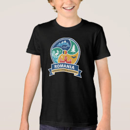 Romania Carpathians Danube Transylvania Tri-Blend Shirt