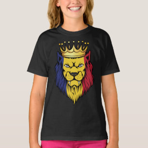 Romania Lion King Flag T-Shirt