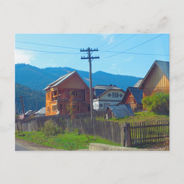 Romania, Moldova, Agricultural village Postkarte (Vorderseite)