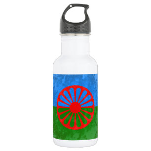Romanische Flagge Edelstahlflasche