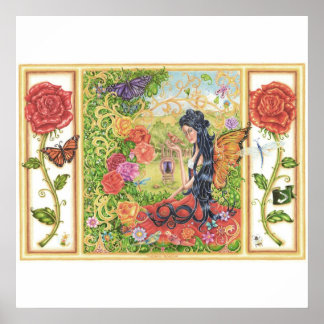Romanische Rose Special Poster